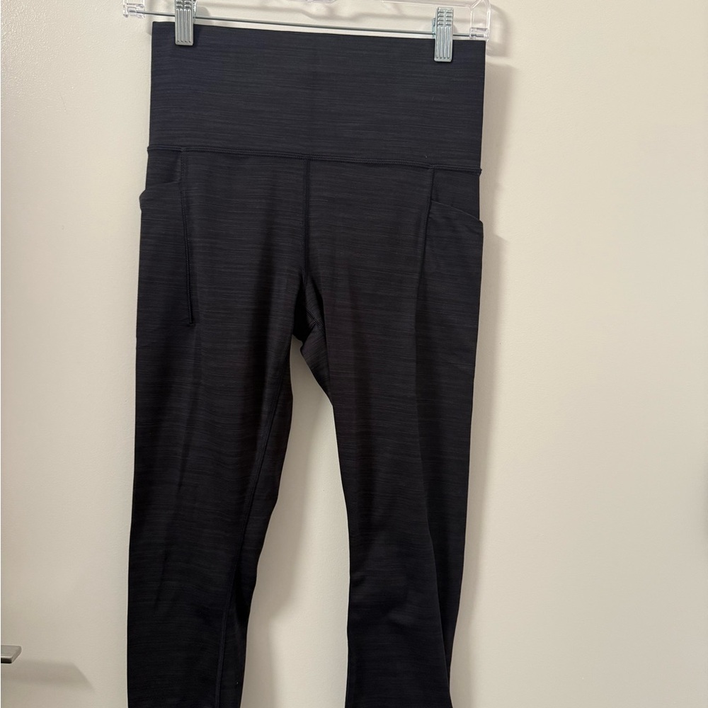 Athleta Dark Gray Salutation II Capri